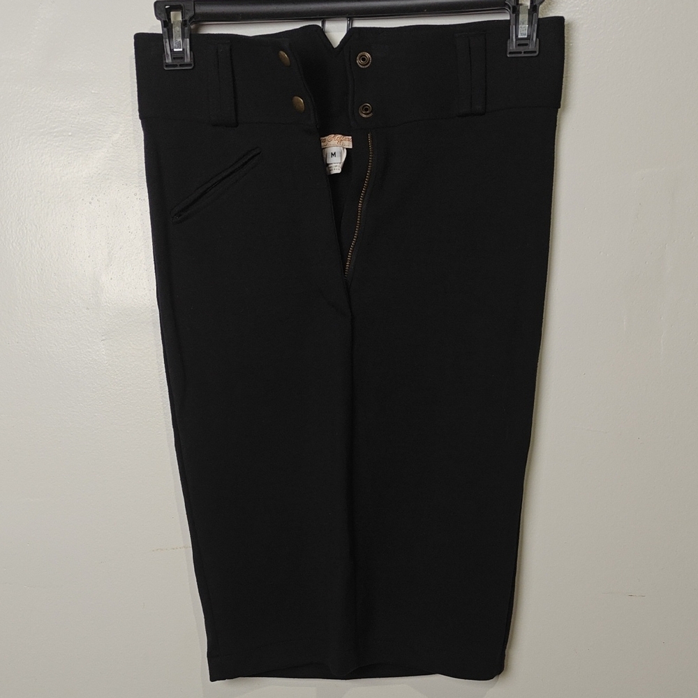 Mara Hoffman Black High Waist Pencil Skirt